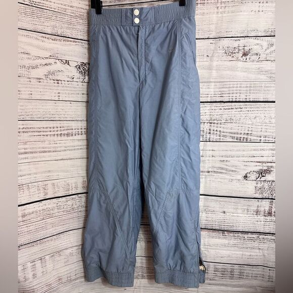 Vintage Bogner Ski Pants Womens Sz 8 Softshell Blue Cotton Blend lined Stretch - Picture 2 of 13
